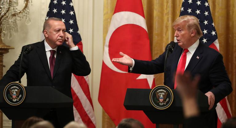 Recep Tayyip Erdogan keményen beszólt Donald Trumpnak