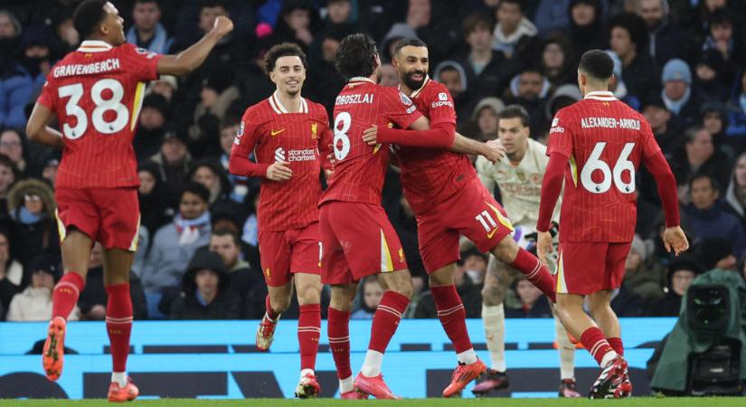 PL: Salah és Szoboszlai vezérletével a Liverpool legyőzte a Manchester Cityt! – videóval