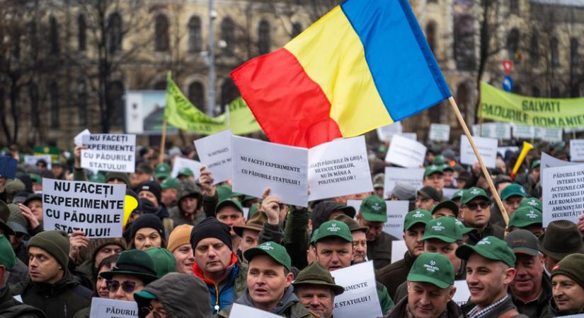 Tüntetnek az erdészek, mert elmarad a törvényben szavatolt béremelés