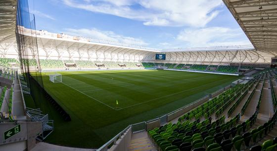 Legalább egy meccs erejéig az edzőpálya helyett mégiscsak a 15 milliárdos stadionban játszik a Haladás