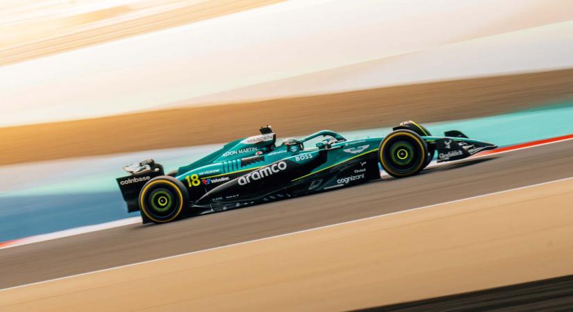 Pályára vitte új F1-es autóját az Aston Martin