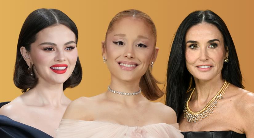 Ariana Grande mesebeli hercegnőként tündökölt, Demi Moore bőrruhában hódított - Íme, a SAG-gála leggyönyörűbb ruhái