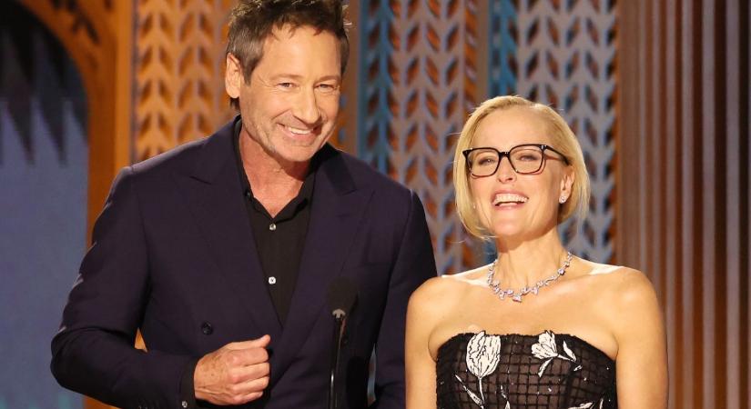 Gillian Anderson és David Duchovny között csak úgy izzott a levegő a 2025-ös SAG-gálán