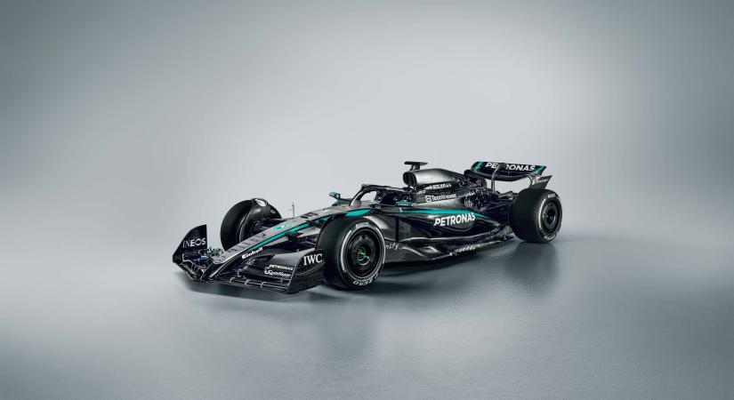 Bemutatta 2025-ös Forma-1-es autóját a Mercedes