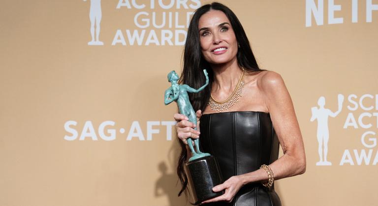 Újabb rangos díjat zsebelt be Demi Moore az Oscar-gála előtt