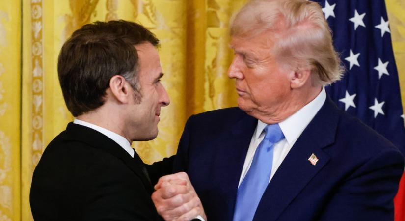 Macron egyetértéséről biztosított Donald Trumpot