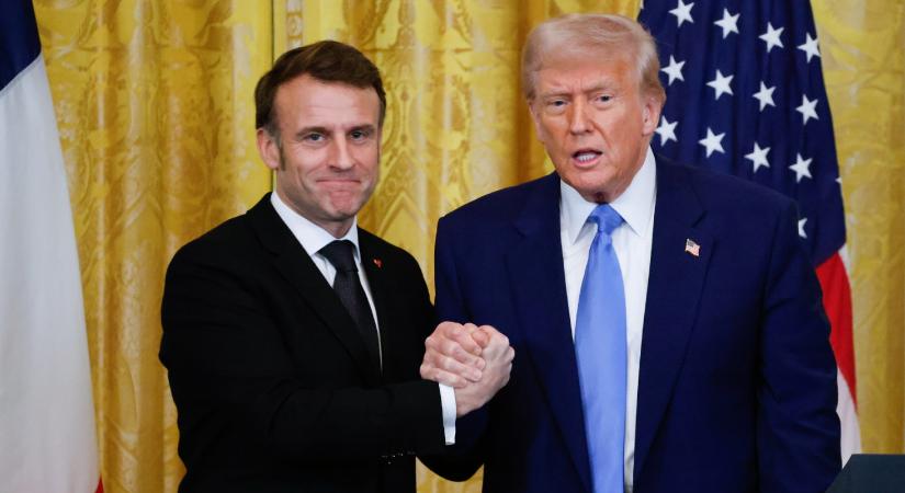 Nagy az egyetértés Trump és Macron között, a két elnök szerint „heteken belül” véget érhet a háború