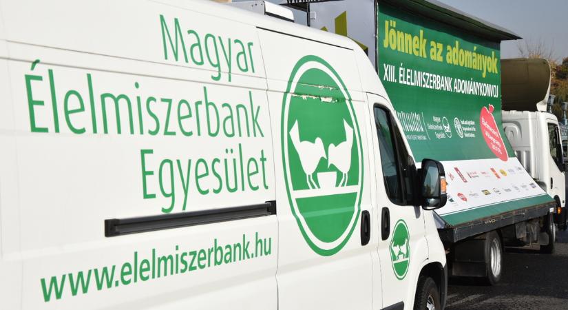 A Magyar Élelmiszerbank Egyesület 2024-ben 10 359 tonna élelmiszert mentett meg