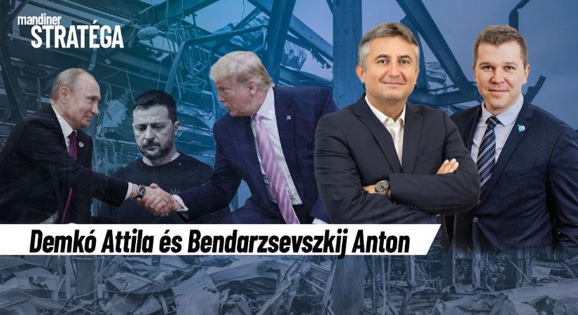 Trump és Zelenszkij konfliktusa új szintre lép – Demkó Attila és Bendarzsevszkij Anton a Stratégában