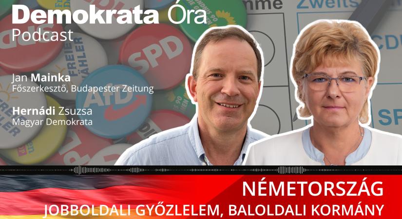 Németország: Jobboldali győzelem, baloldali kormány – Itt a Demokrata Óra Podcast új epizódja