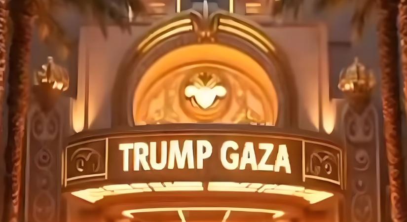 Tarol az interneten a „Trump Gaza” videó