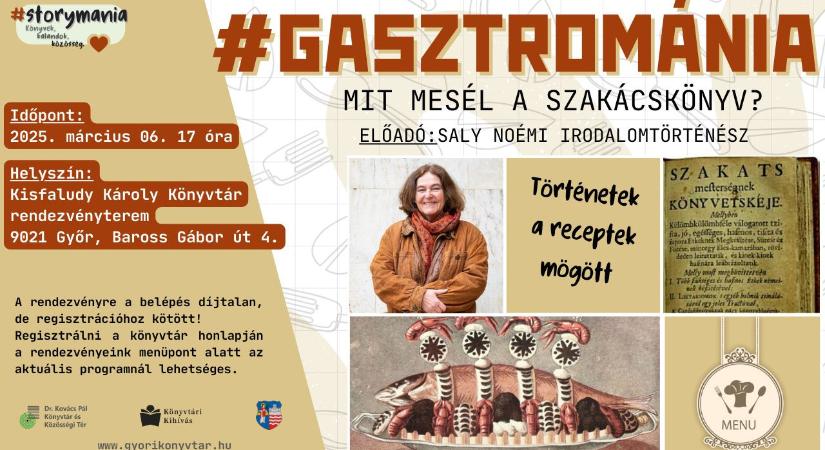 #Gasztrománia: mit mesél a szakácskönyv?