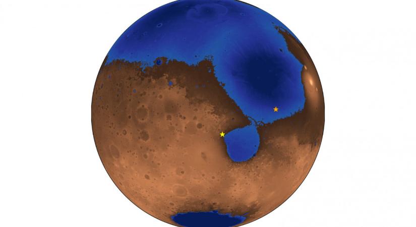 A bolygó felét beterítő óceán, homokos partokkal – így nézhetett ki a Mars 3 milliárd évvel ezelőtt