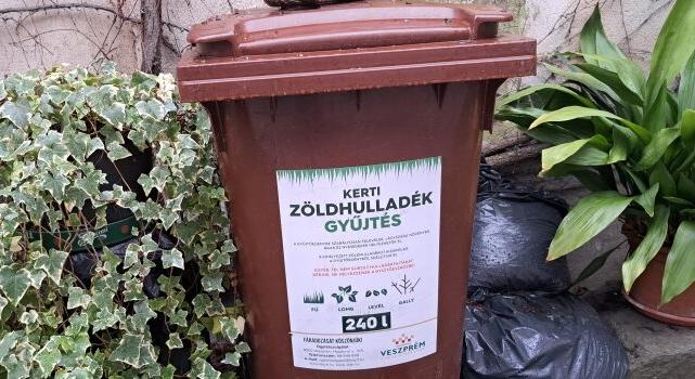 ZÖLDHULLADÉK – A barna gyűjtőedény is használható