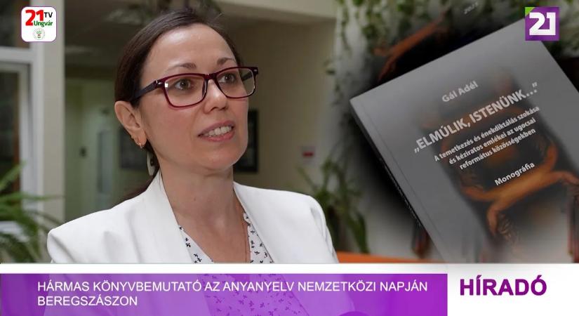 Hármas könyvbemutató az Anyanyelv nemzetközi napján Beregszászon (videó)