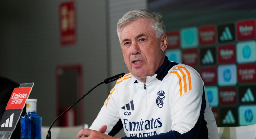 Carlo Ancelotti: “Ezt az abszurd menetrendet nem lehet hosszútávon fenntartani!”