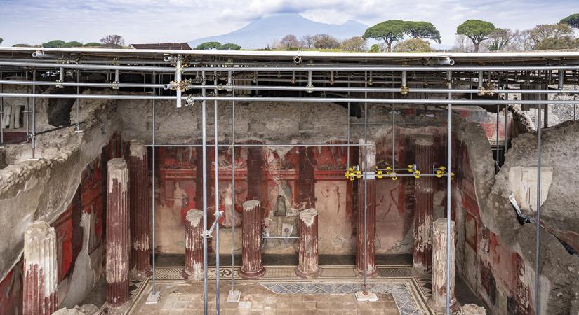 Különleges dolgokra bukkantak Pompejiben – fotók