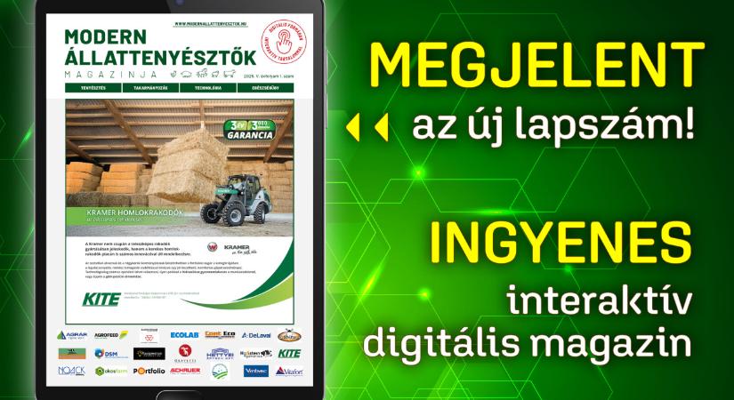 Megjelent a legújabb Modern Állattenyésztők Magazinja - Ingyenesen elérhető