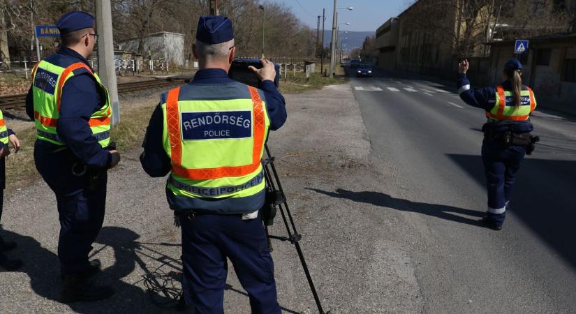 Rendőrségi bejelentés: 3 napig nem lesz traffipax