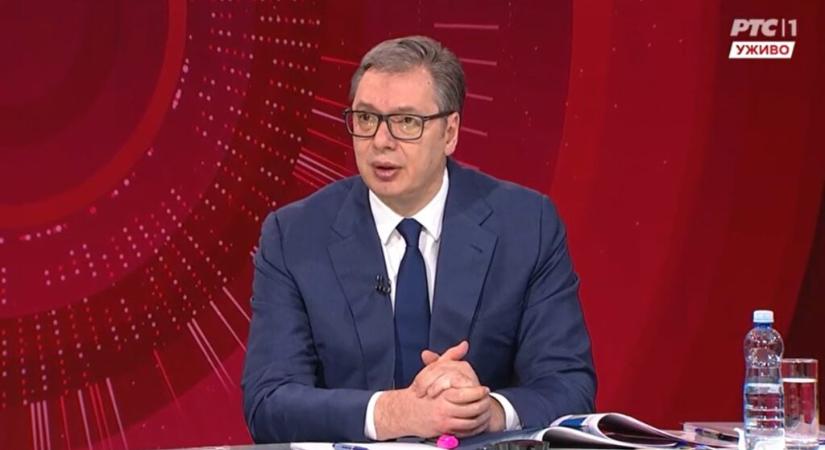 Vučić terrorral vádolja a gimnáziumi tanulókat