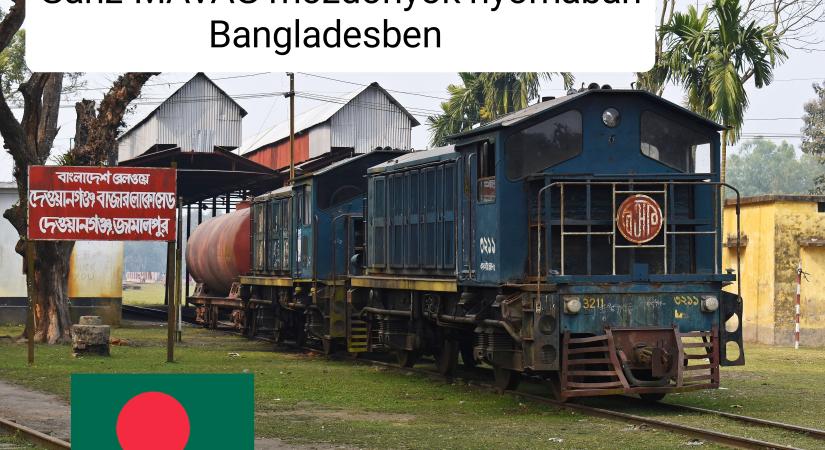 Ganz-MÁVAG mozdonyok nyomában Bangladesben