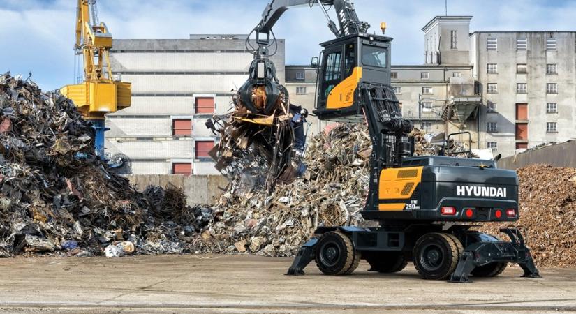 Anyagkezelő géppel bővítette portfólióját a Hyundai