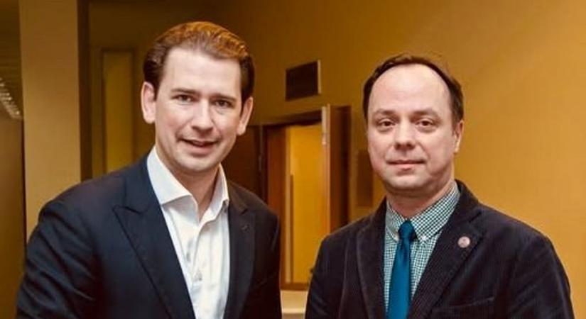 Nyitrai Zsolt és Sebastian Kurz találkozóján Európa jövőjéről is szó esett