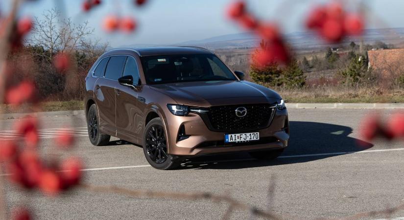 Ha régen minden jobb volt, ez az új Mazda neked szól - Teszt: Mazda CX-80 3.3 Skyactiv-D Homura Plus