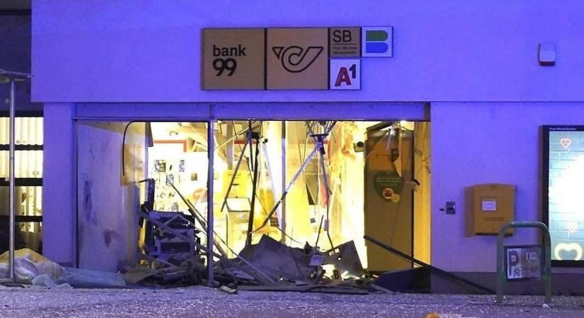 Bankautomata-robbantások Ausztriában: Idén már 12 ATM-et robbantottak fel