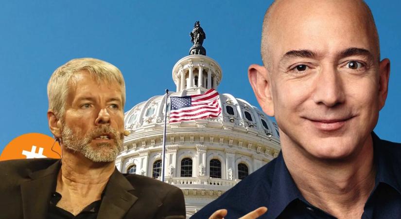 Michael Saylor szerint a Bitcoin a következő nagy lépés Jeff Bezos számára