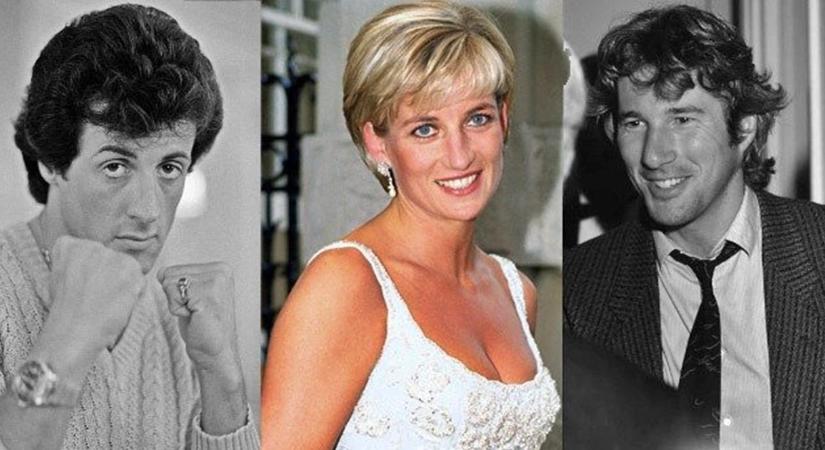 Sylvester Stallone és Richard Gere botránya Diana hercegnő partiján – Nem hiszed el, miért!