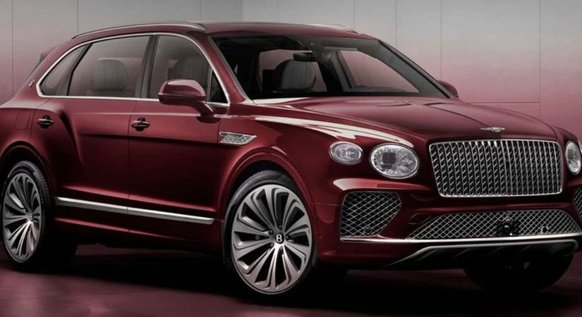 Itt az új Bentley, egy limitált szériás Bentayga