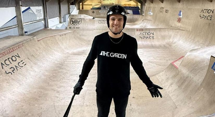 Angliában készült a nyíregyházi BMX-versenyző