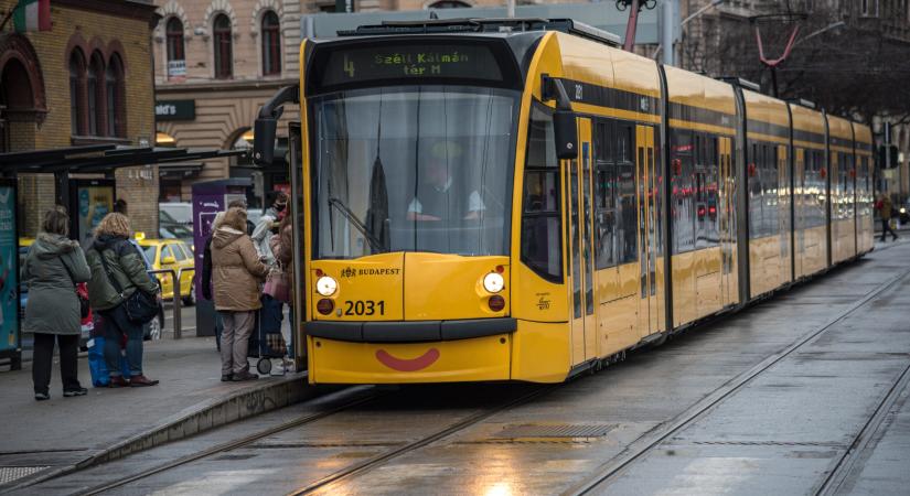 Szünetel a 4-es és a 6-os villamos közlekedése a Jászai Mari tér és a Széll Kálmán tér között