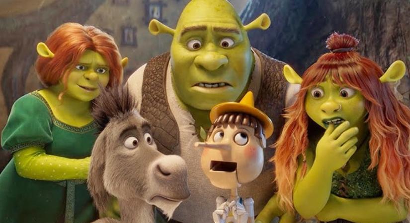 Shrek visszatér! Megérkezett az 5. rész első előzetese!