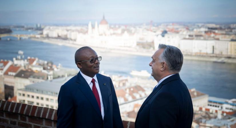 Orbán Viktor találkozott Bissau-Guinea elnökével