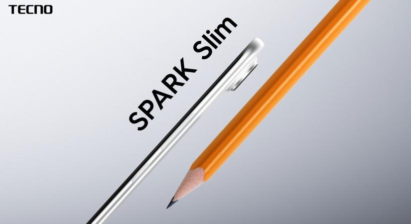 A Tecno bejelentette a világ legvékonyabb okostelefonját, a Spark Slim-et