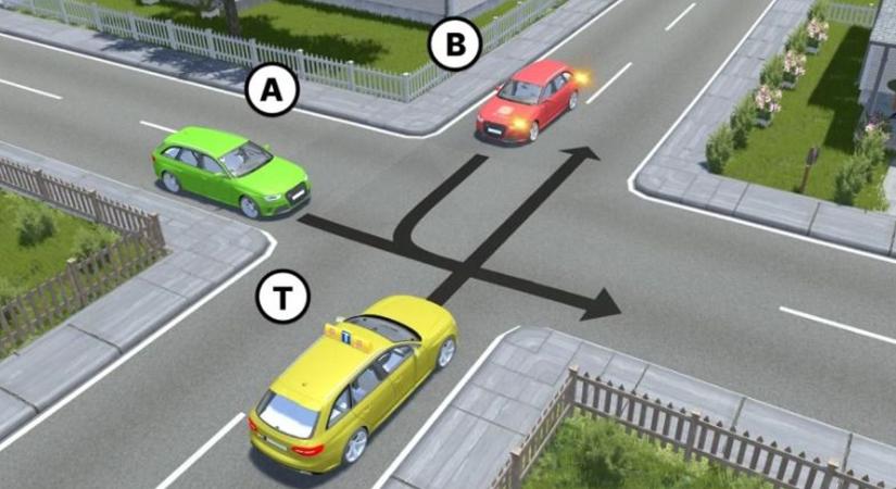 A tapasztalt sofőrökön is kifog ez az egyszerű KRESZ-teszt - Te tudod a választ?