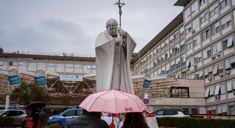 Csendes volt az éjszaka, most pihen Ferenc pápa