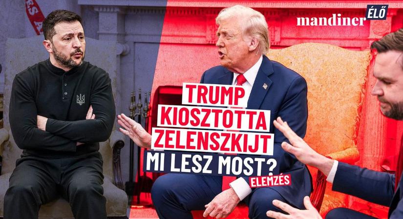 Trump békét akar, Zelenszkij fegyvereket – mi lesz a fehér házi csörte után? – elemzés