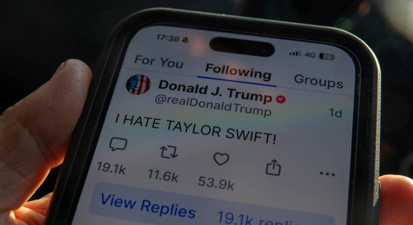 Donald Trump kicsinálta Taylor Swiftet