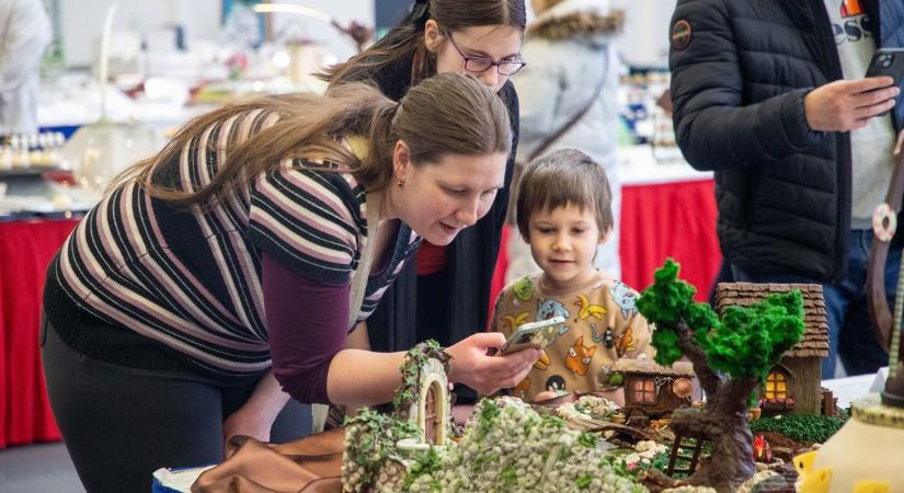 Alig lehetett hinni a szemnek, szinte megszólaltak a süteménycsodák