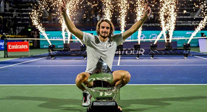 Tsitsipas a dubaji versenyen törte meg rossz sorozatát