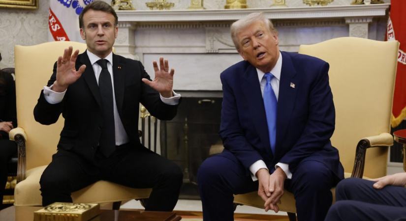 Macron elnök is reagált Trump húzására