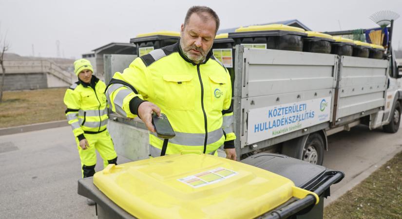 Kukaosztás háztól történő szelektív hulladékgyűjtéshez