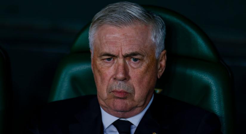 Real Madrid: Carlo Ancelotti szerint a Betis elleni vereség után a BL-ben is kikaphatnak