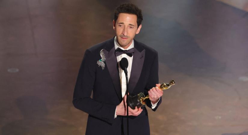 Adrien Brody lett a legjobb férfi főszereplő