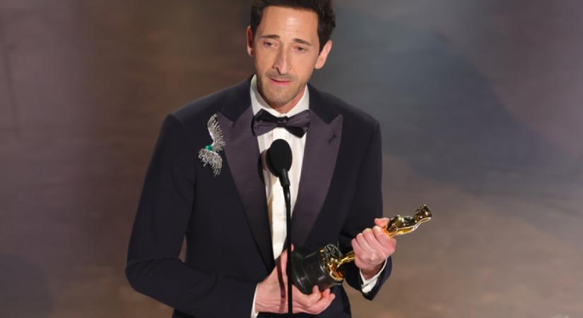 Ezekkel a megindító szavakkal vette át Adrien Brody az Oscart - Videó