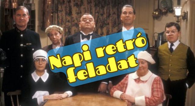 Napi retró feladat: Lássuk, emlékszel még?