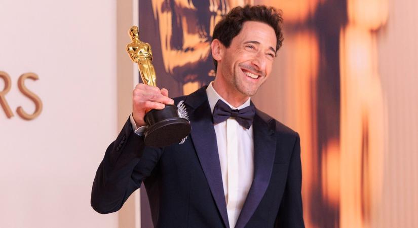 Adrien Brody a könnyeivel küzdött, Zoë Saldaña zokogott a színpadon - fotókon az Oscar legnagyobb győztesei